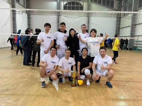 Состоялись соревнования по футболу и волейболу среди автодорожников Казахстана